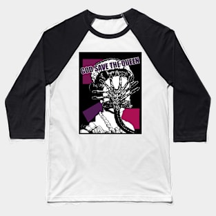 God save the Queen (face hugger) Baseball T-Shirt